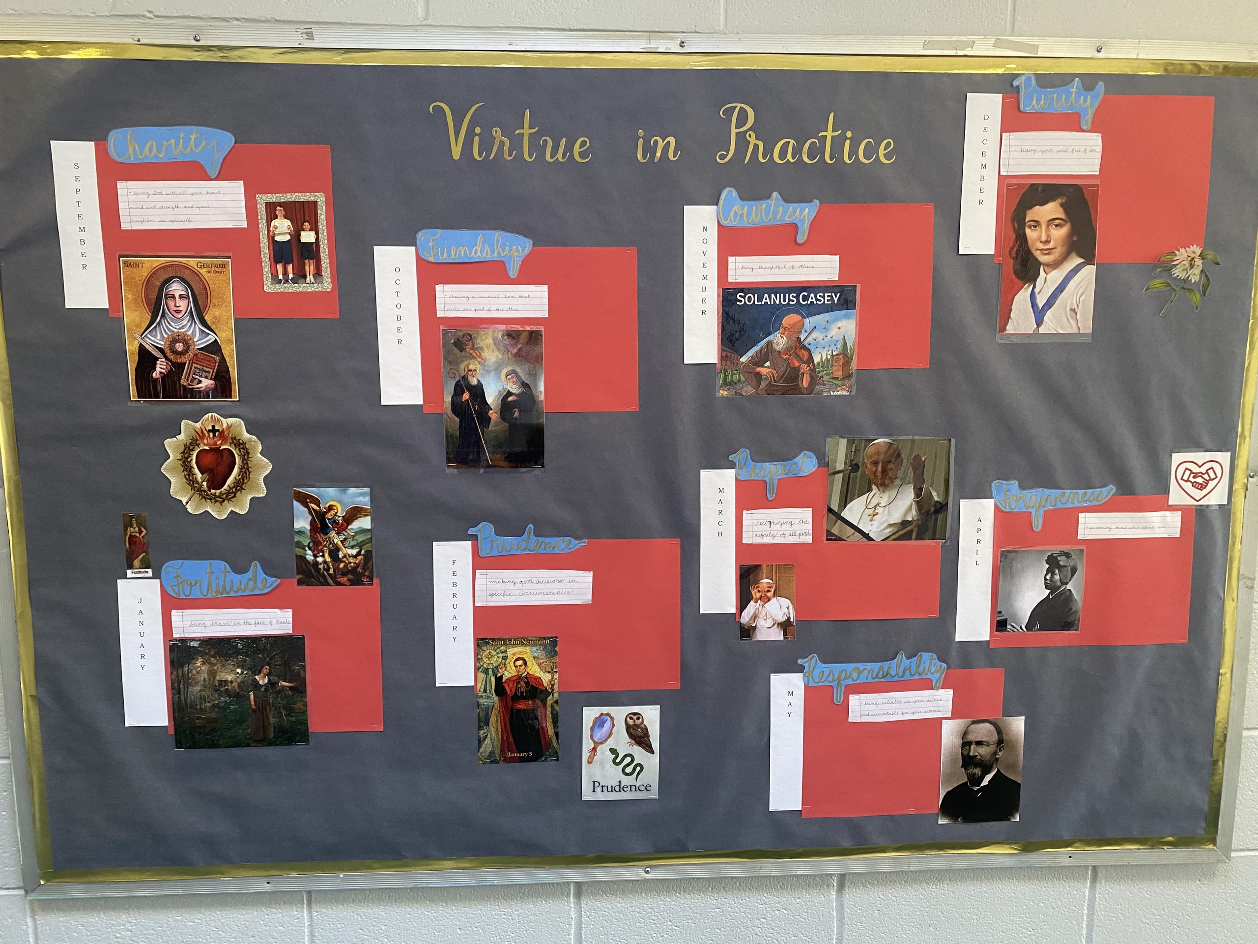 Living Virtues at RCA